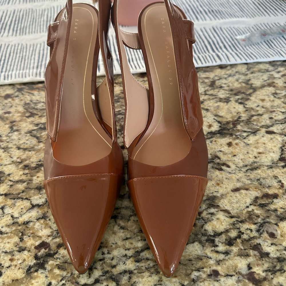 Zara Sling Back Heels